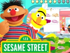 Jeu 123 Sesame Street: Super Salad Diner en ligne