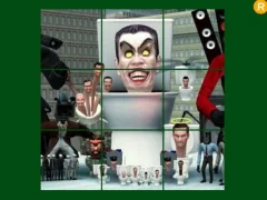 Jeu Skibidi Toilet Sliding Puzzle en ligne