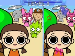 Jeu Sprunki and Squid Game Difference en ligne