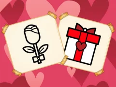 Jeu Valentine Present Coloring en ligne