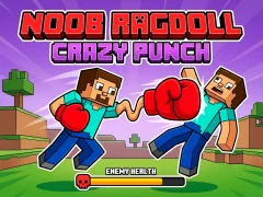 Jeu Noob Ragdoll: Crazy Punch en ligne