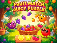 Jeu Fruit Match Juicy Puzzle en ligne