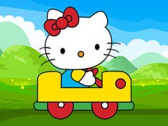 Jeu Cute Kitty Car Jigsaw en ligne