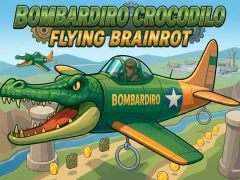 Jeu Bombardiro Crocodilo Flying Brainrot en ligne