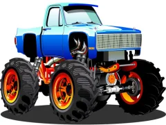 Jeu Monster Truck Puzzle en ligne