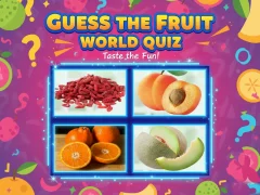 Jeu Guess The Fruit World Quiz en ligne