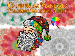 Jeu Christmas Mandala Coloring Book for Adults en ligne