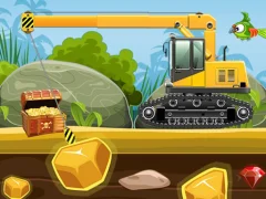 Jeu Gold Truck Crane en ligne