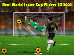 Jeu Real World Soccer Cup Flicker 3D 2023 en ligne
