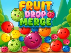 Jeu Fruit Drop Merge en ligne