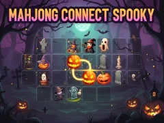 Jeu Mahjong Connect Spooky en ligne