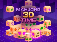 Jeu Mahjong 3D Time en ligne