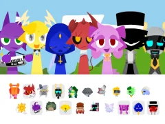 Jeu Sprunki Sky and You en ligne