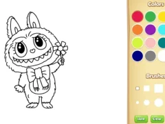 Jeu Labubu Doll Coloring Book for Kids en ligne