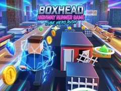 Jeu Boxhead Highway Runner Game en ligne