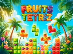 Jeu Fruits Tetriz en ligne