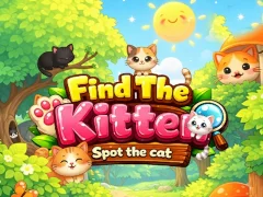 Jeu Find the Kitten Spot the Cat en ligne