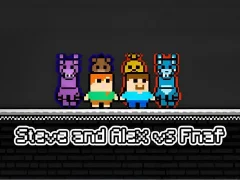 Jeu Steve and Alex vs Fnaf en ligne