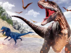 Jeu Deadly Dinosaur Hunter Shooter en ligne