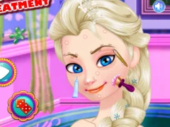 Jeu Ice Queen Acne Treatment en ligne