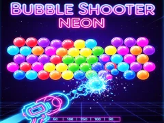 Jeu Bubble Shooter Neon en ligne
