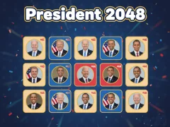 Jeu President 2048 en ligne