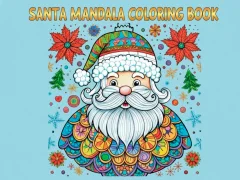 Jeu Santa Mandala Coloring Pages en ligne