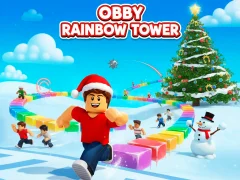 Jeu Obby Rainbow Tower en ligne
