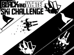 Jeu Black and White Ski Challenge en ligne