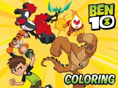 Jeu Ben 10 Coloring en ligne