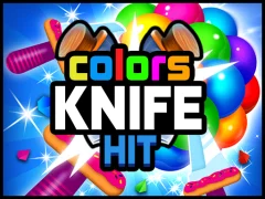 Jeu Knife Hit Colors en ligne