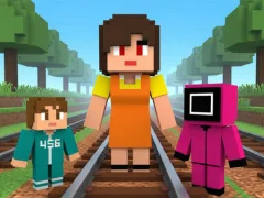 Jeu Squid Game Craft Runner en ligne