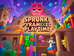 Jeu Sprunki Pyramixed Playtime en ligne