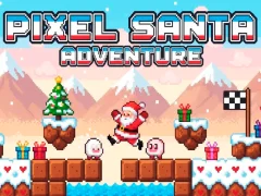 Jeu Pixel Santa Adventure en ligne