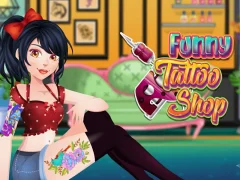 Jeu Funny Tattoo Shop en ligne