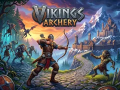 Jeu Vikings archery en ligne