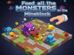 Jeu Feed all the MONSTERS in the Mineblock en ligne