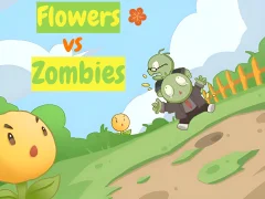 Jeu Flowers vs Zombies en ligne