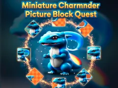 Jeu Miniature Charmander Picture Block Quest en ligne