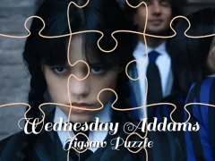 Jeu Wednesday Addams Jigsaw Puzzle en ligne