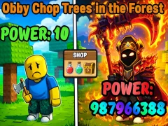 Jeu Obby Chop Trees in the Forest en ligne