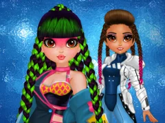Jeu Cyberpunk Hairstyle 2200 en ligne