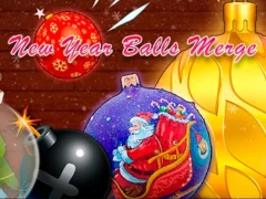 Jeu New Year Balls Merge en ligne
