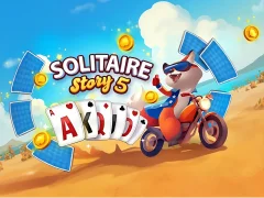 Jeu Solitaire Story TriPeaks 5 en ligne