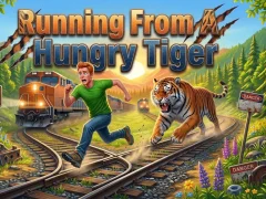 Jeu Running From A Hungry Tiger en ligne