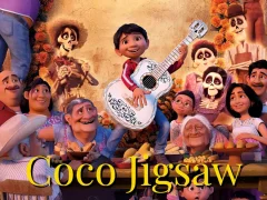Jeu Coco Jigsaw en ligne