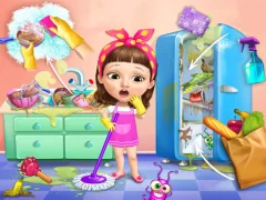 Jeu Sweet Baby Girl Cleanup Messy House en ligne
