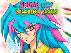 Jeu Anime Boy Coloring Pages en ligne