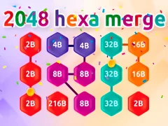 Jeu 2048 Hex Chain Merge en ligne