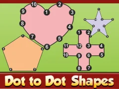 Jeu Dot To Dot Shapes en ligne
